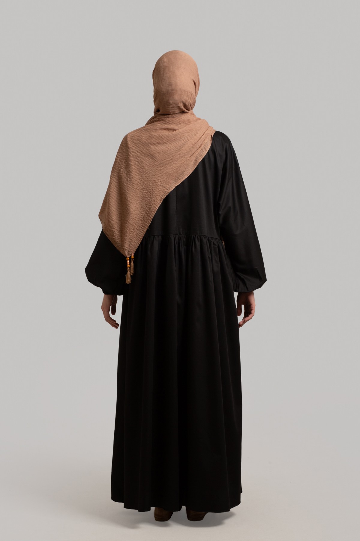 Basic Pamuk Saten Elbise