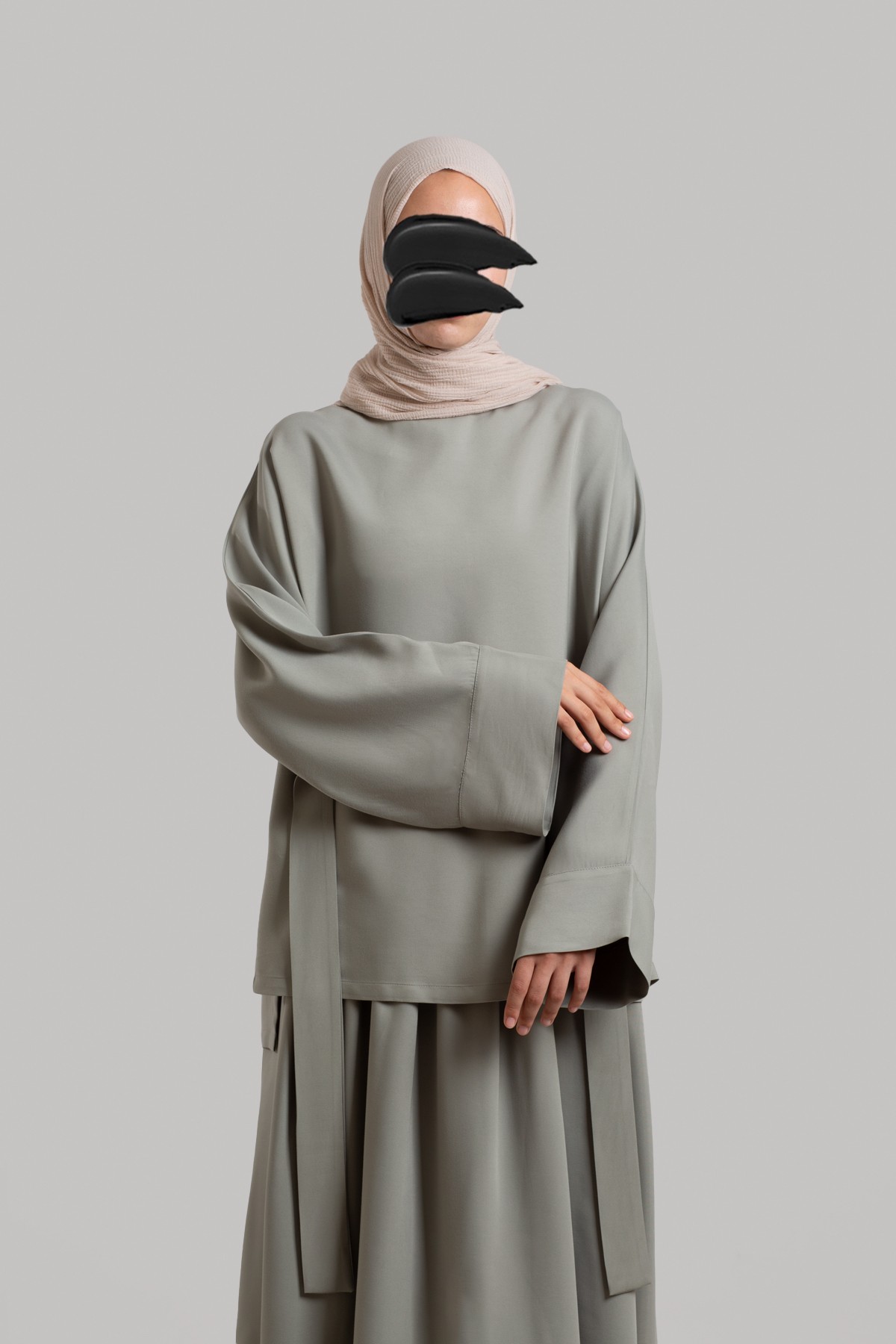 Tensel Tunik - Uçuk Yeşil