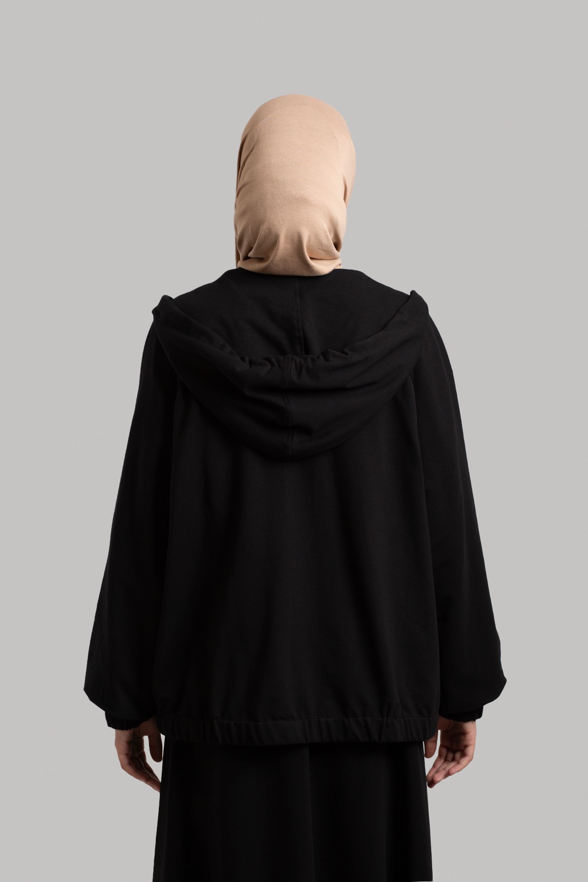 Çıtçıtlı Bomber Sweatshirt