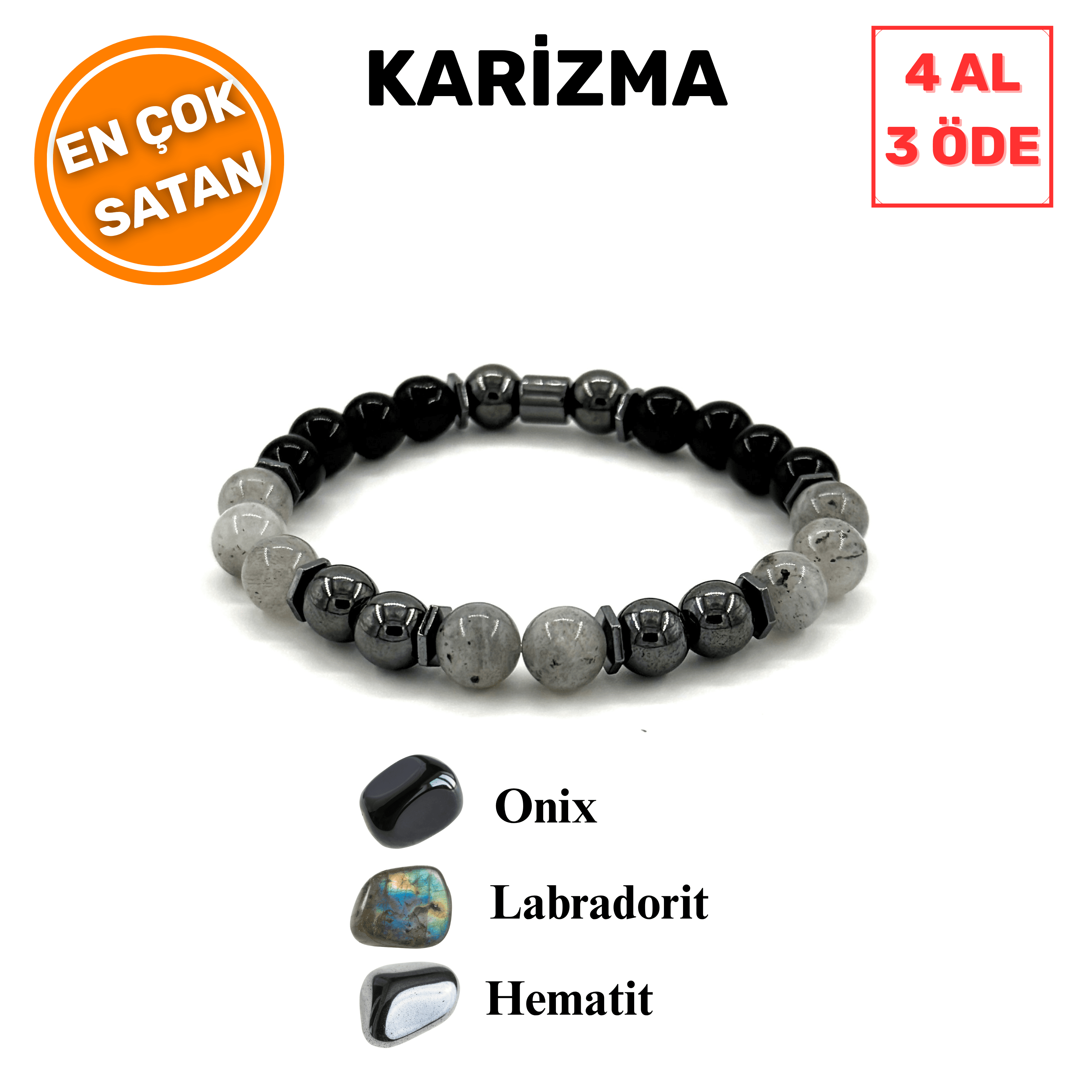 Karizma Doğal Taş Bileklik