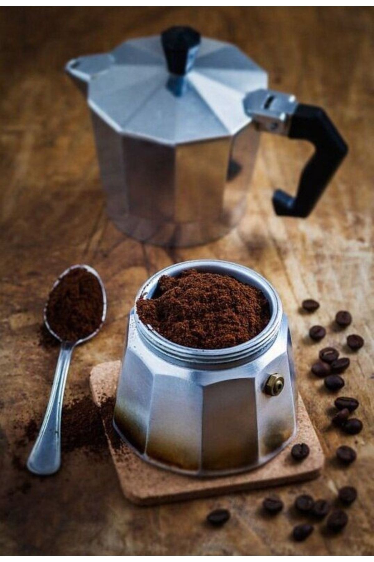 Alesta Espresso Blend 1000 Gr. – Moka Pot Ve Ev Tipi Espresso Makineleri Için Öğütülmüş Kahve