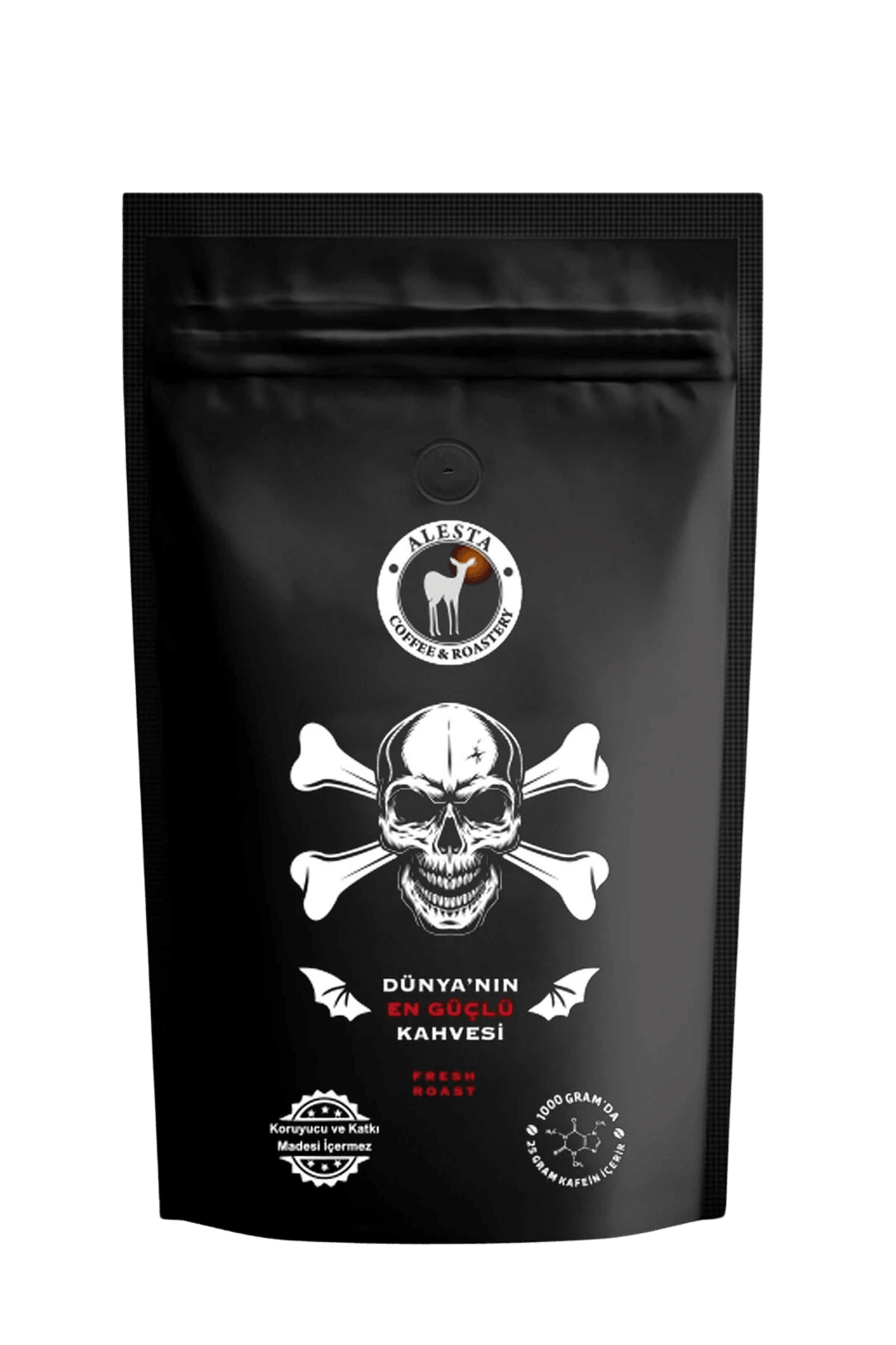 Yüksek Kafeinli Öğütülmüş Filtre Kahve 500 Gr. / Sporcu Kahvesi 3 Kat Kafein(french Press Ve Makine)