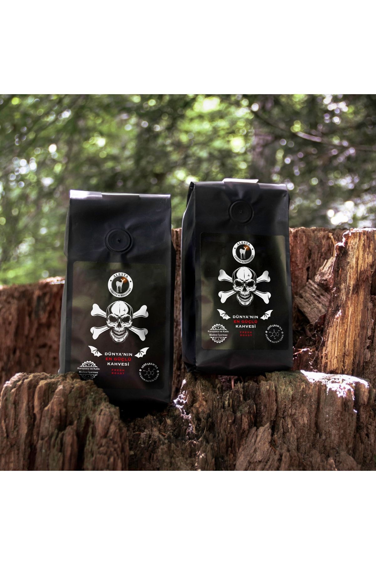 Yüksek Kafeinli Öğütülmüş Filtre Kahve 1000 Gr. /sporcu Kahvesi 3 Kat Kafein(french Press Ve Makine)