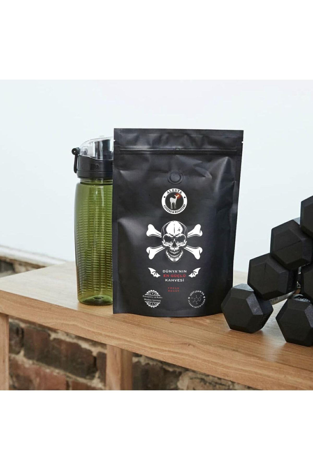 Yüksek Kafeinli Öğütülmüş Filtre Kahve 500 Gr. / Sporcu Kahvesi 3 Kat Kafein(french Press Ve Makine)