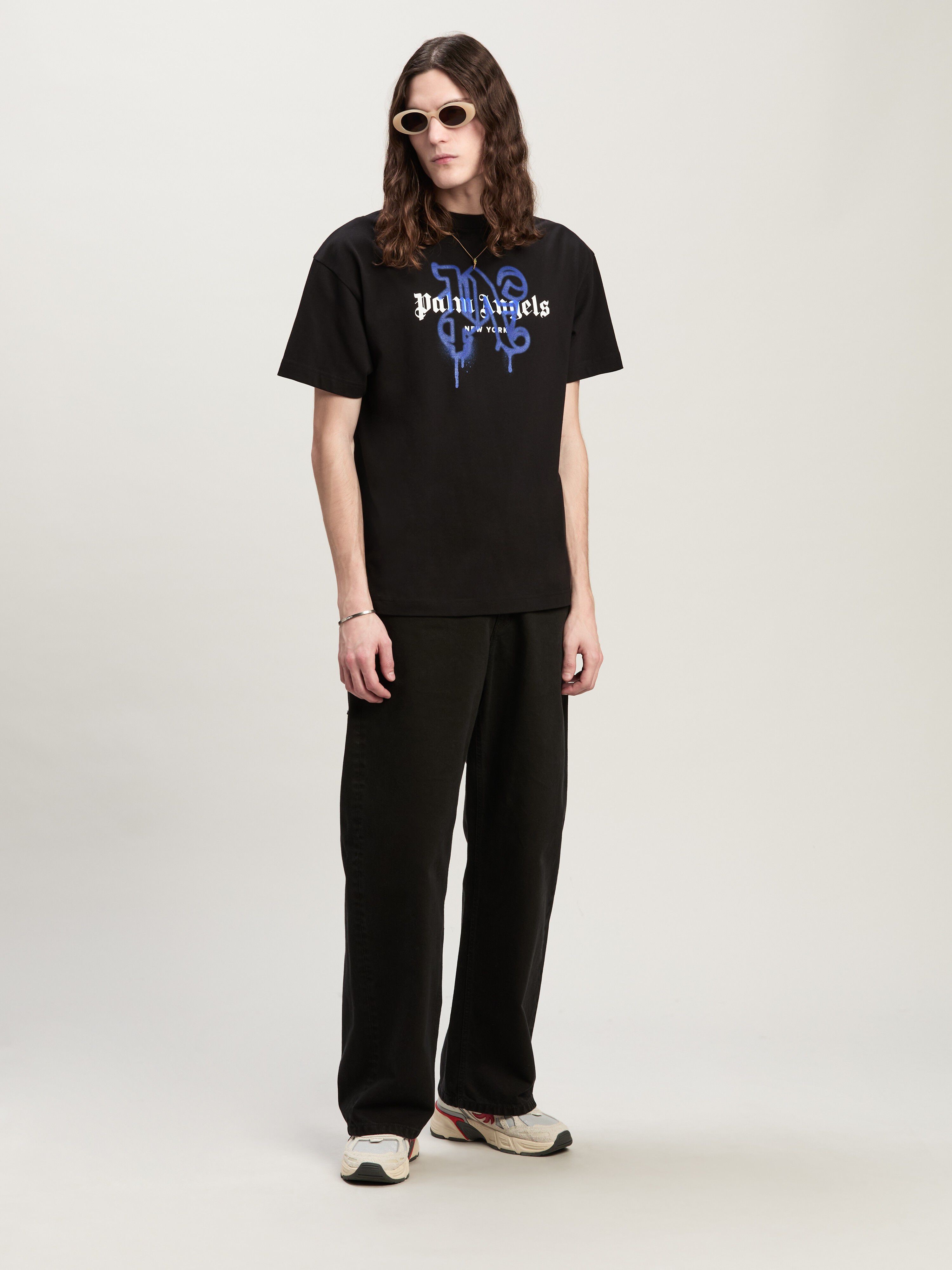 NY Monogram Spray Tee