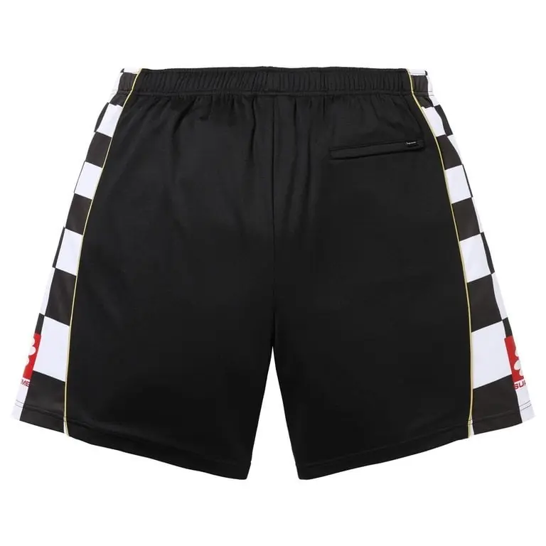 Supreme Checkerboard Soccer Short 'Black' - SUPREME | Bettermade