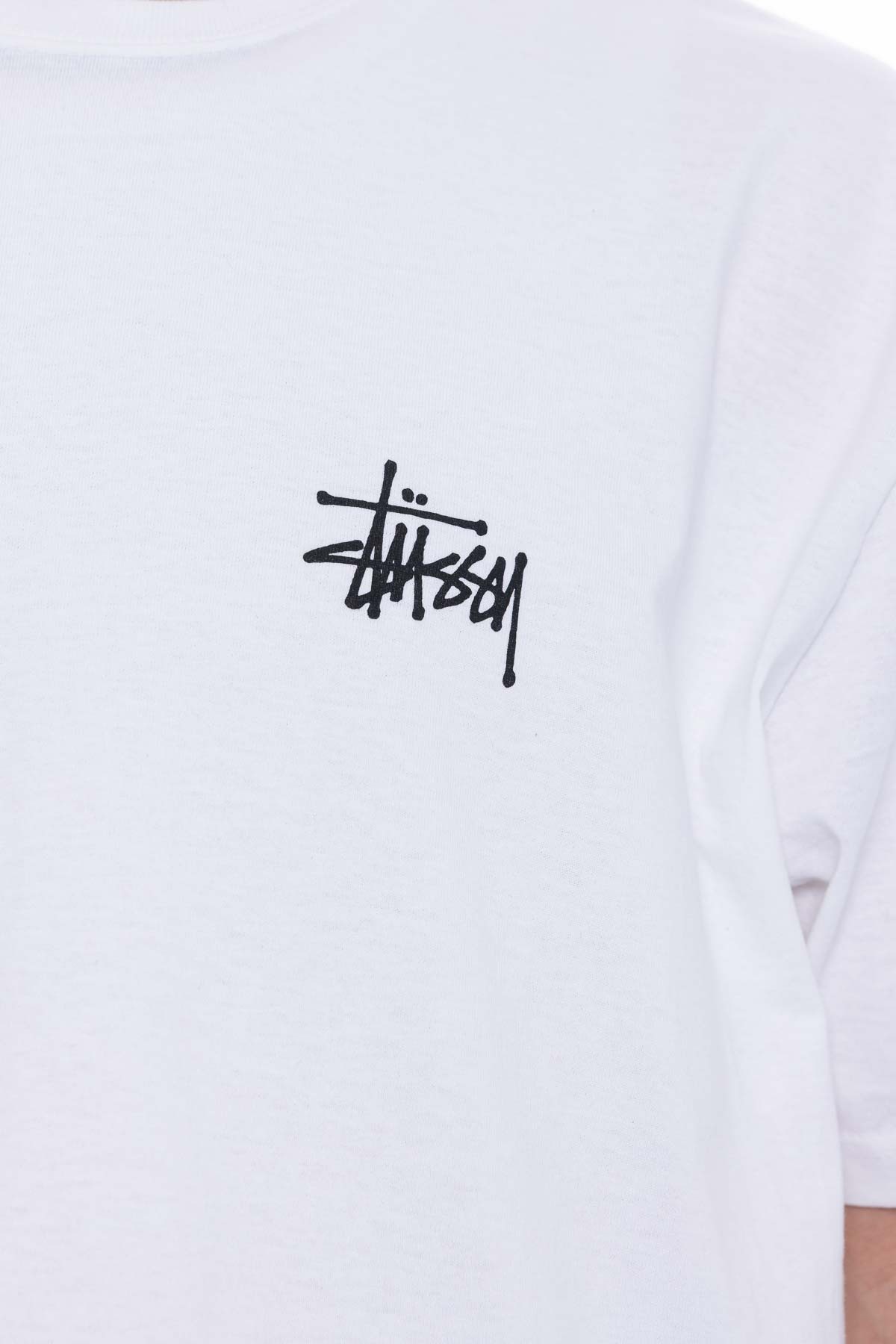 Stüssy Basic Tee White