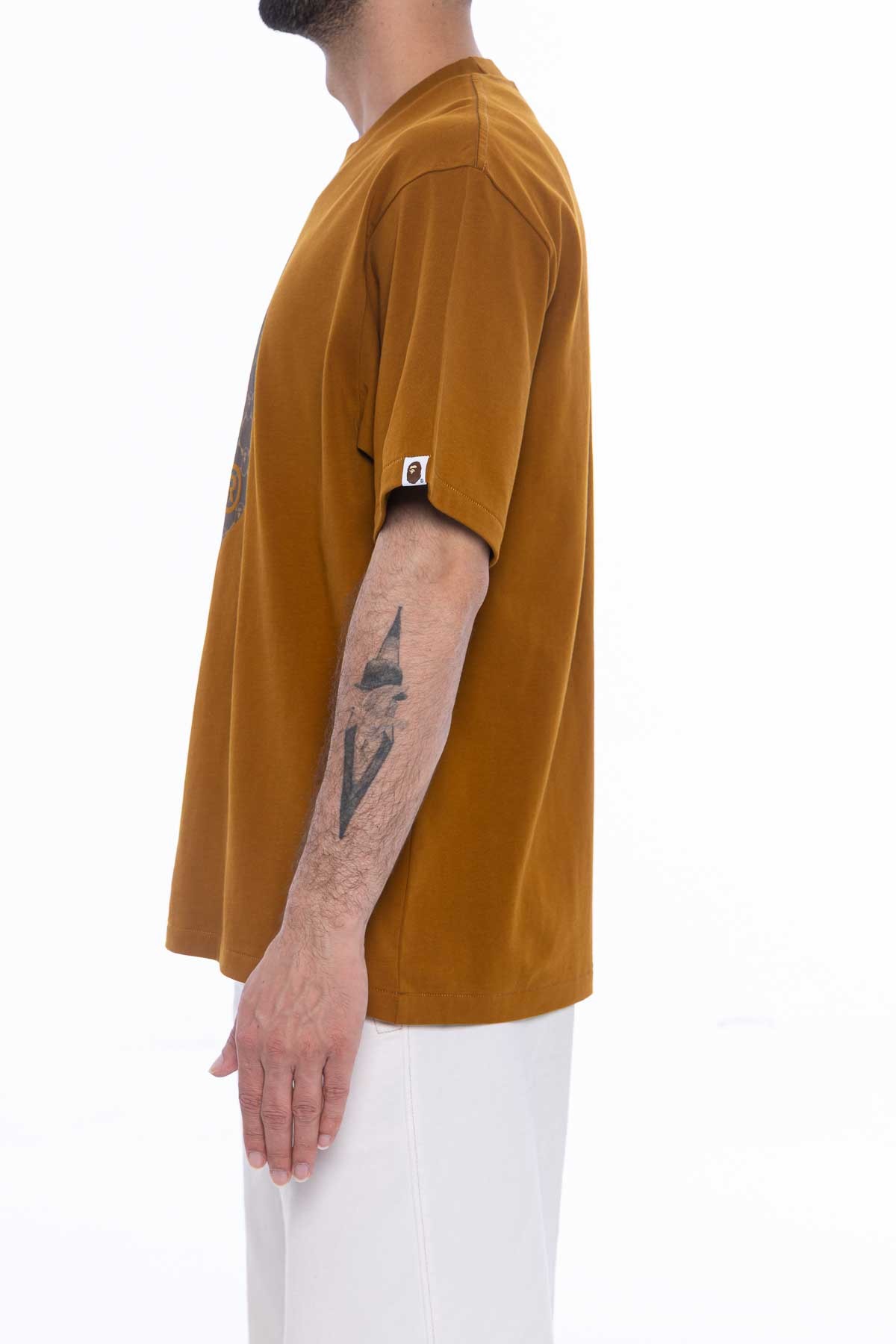 College Monogram Ape Head Relaxed Fit Tee