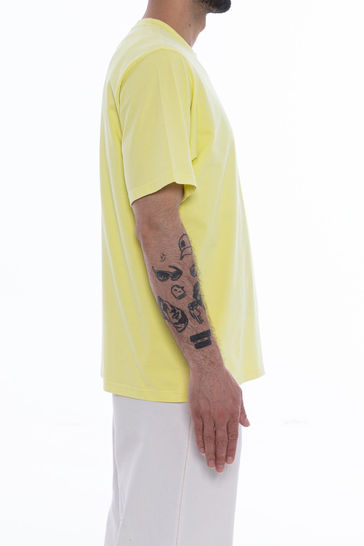 Suprem Small Box Logo Yellow Tee