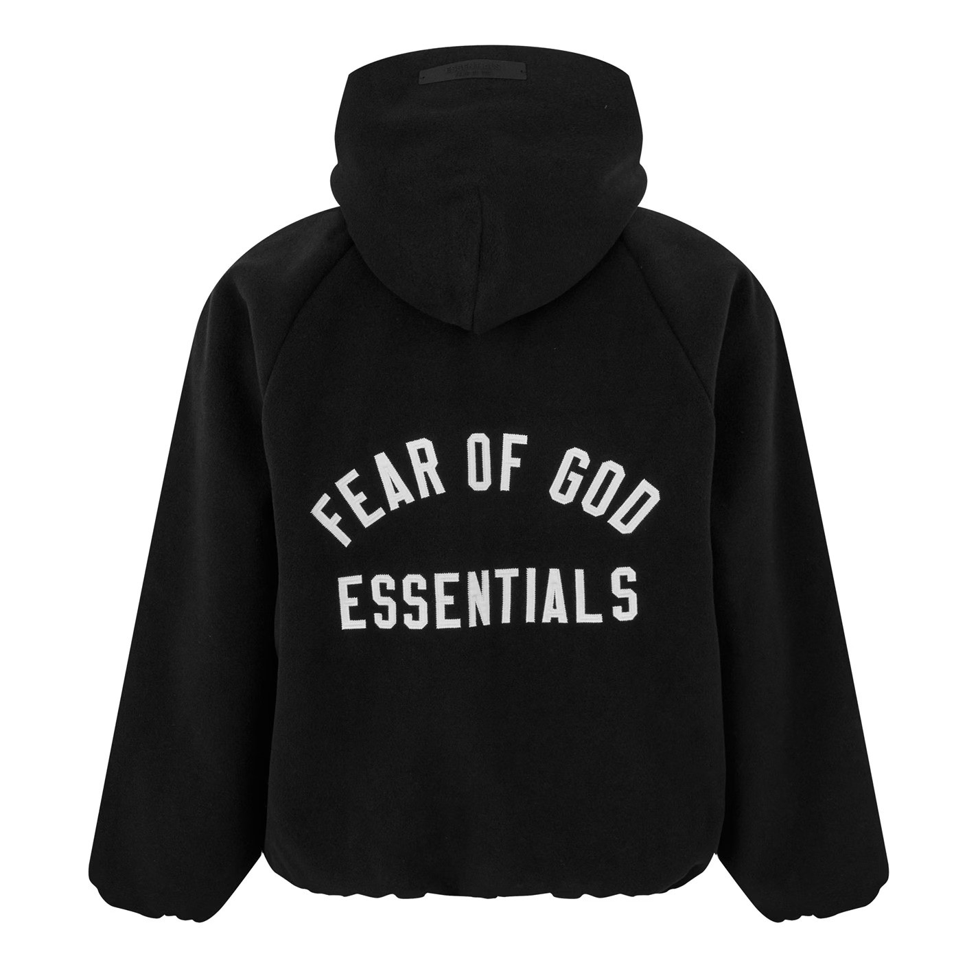 Brushed Hooded Bomber Jacket