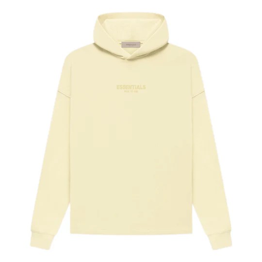 Fear of God Essentials Yellow Relaxed Hoodie