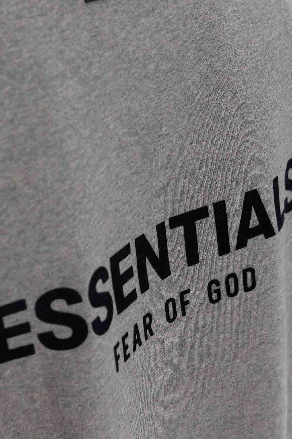 Essential Fleece Crewneck Heather Gray Sweatshirt
