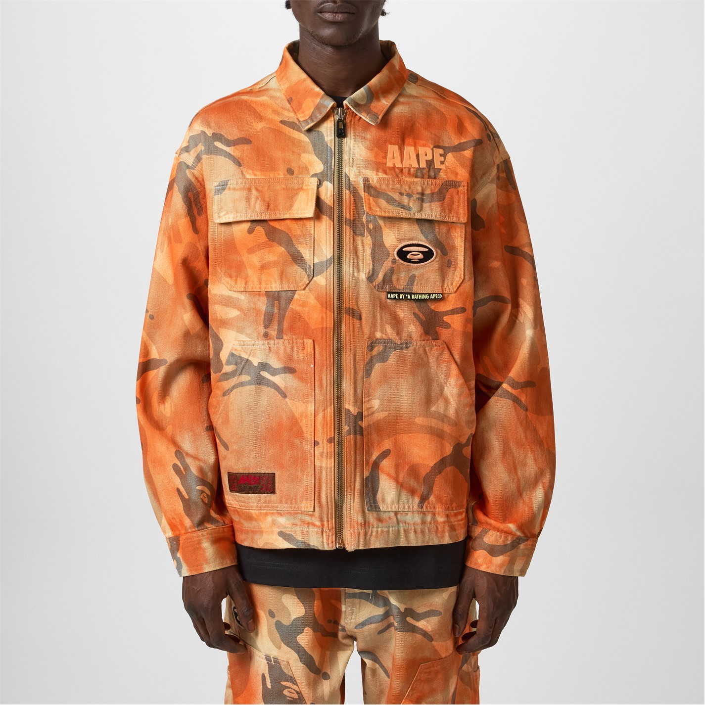 Camo Zip Overshirt