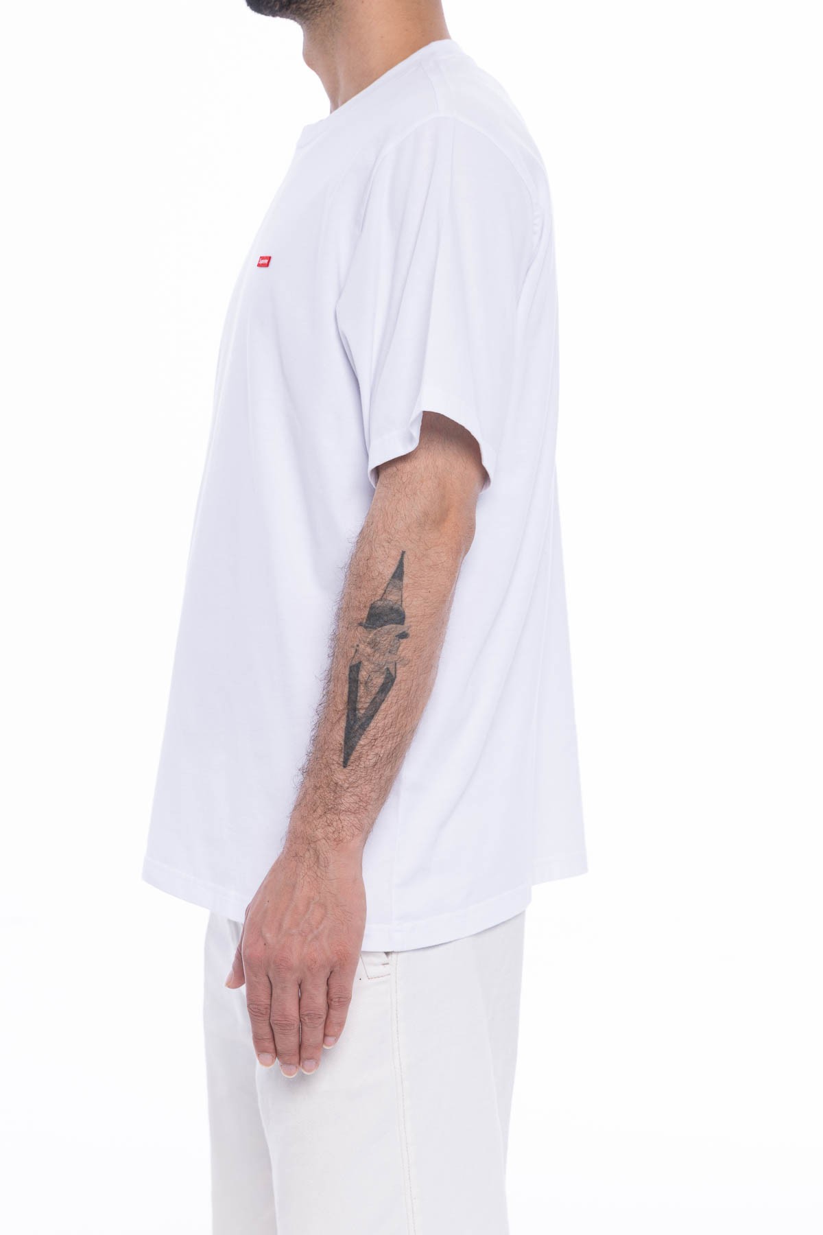 Small Box Logo Tee White