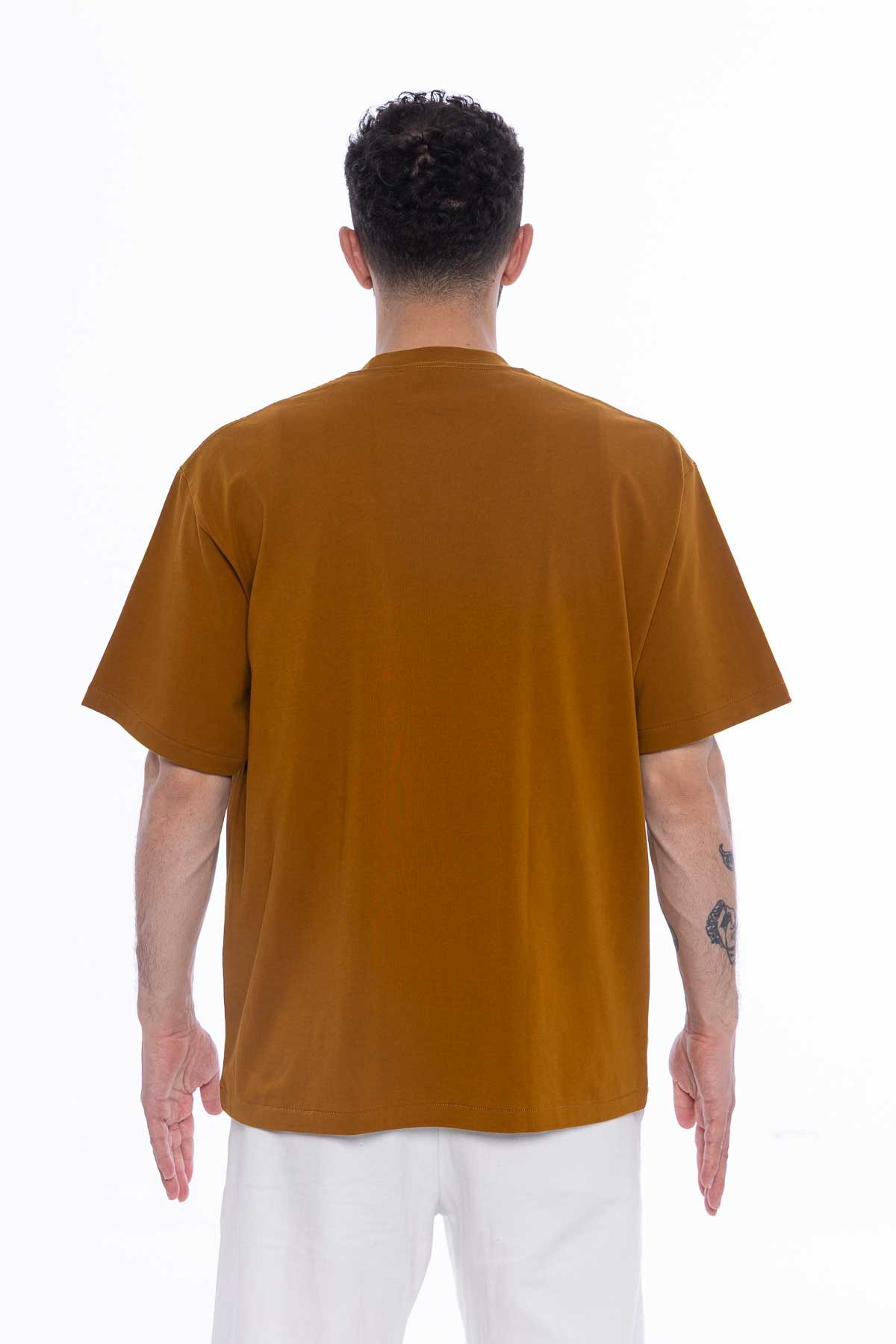 College Monogram Ape Head Relaxed Fit Tee