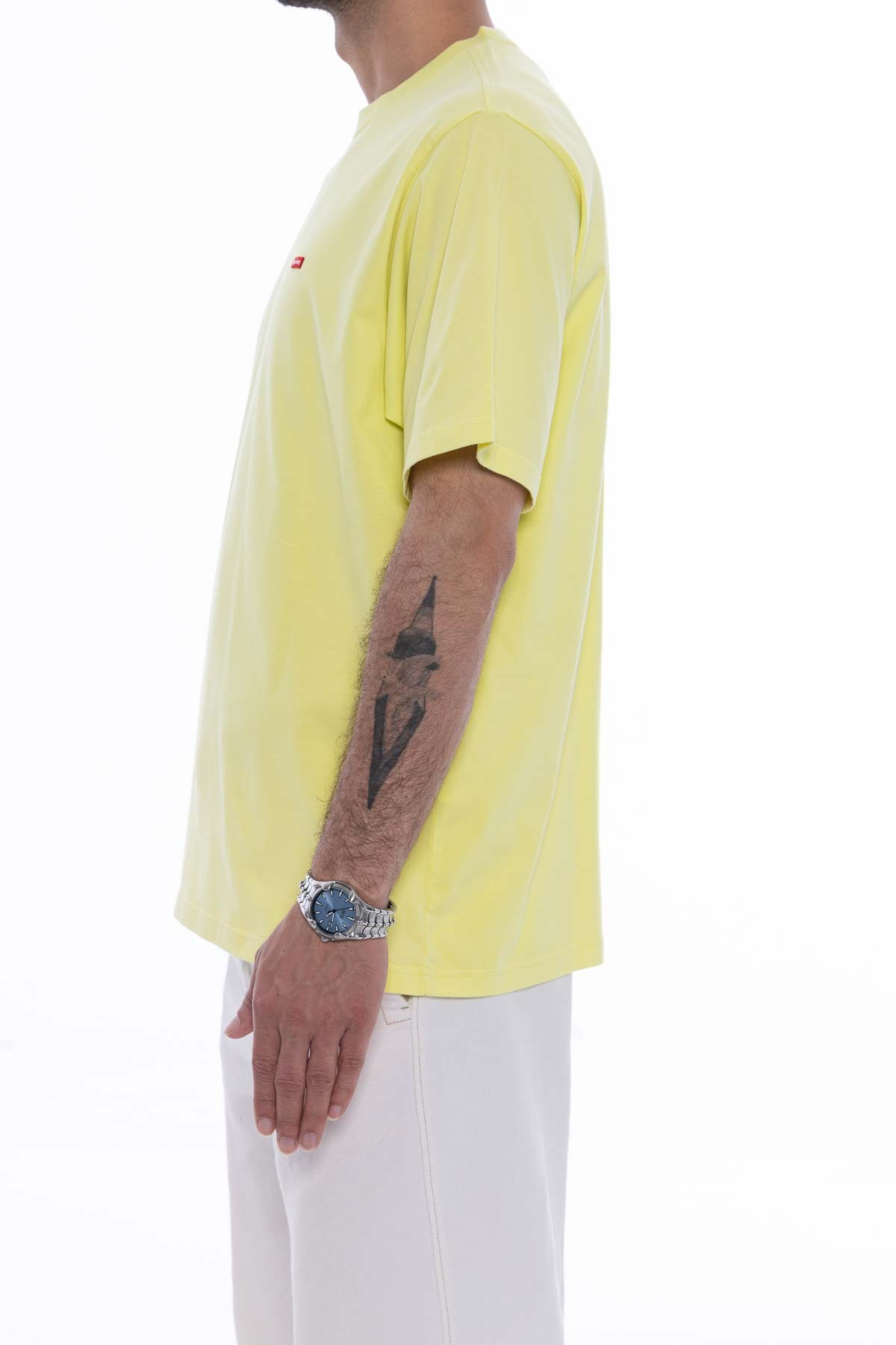 Suprem Small Box Logo Yellow Tee