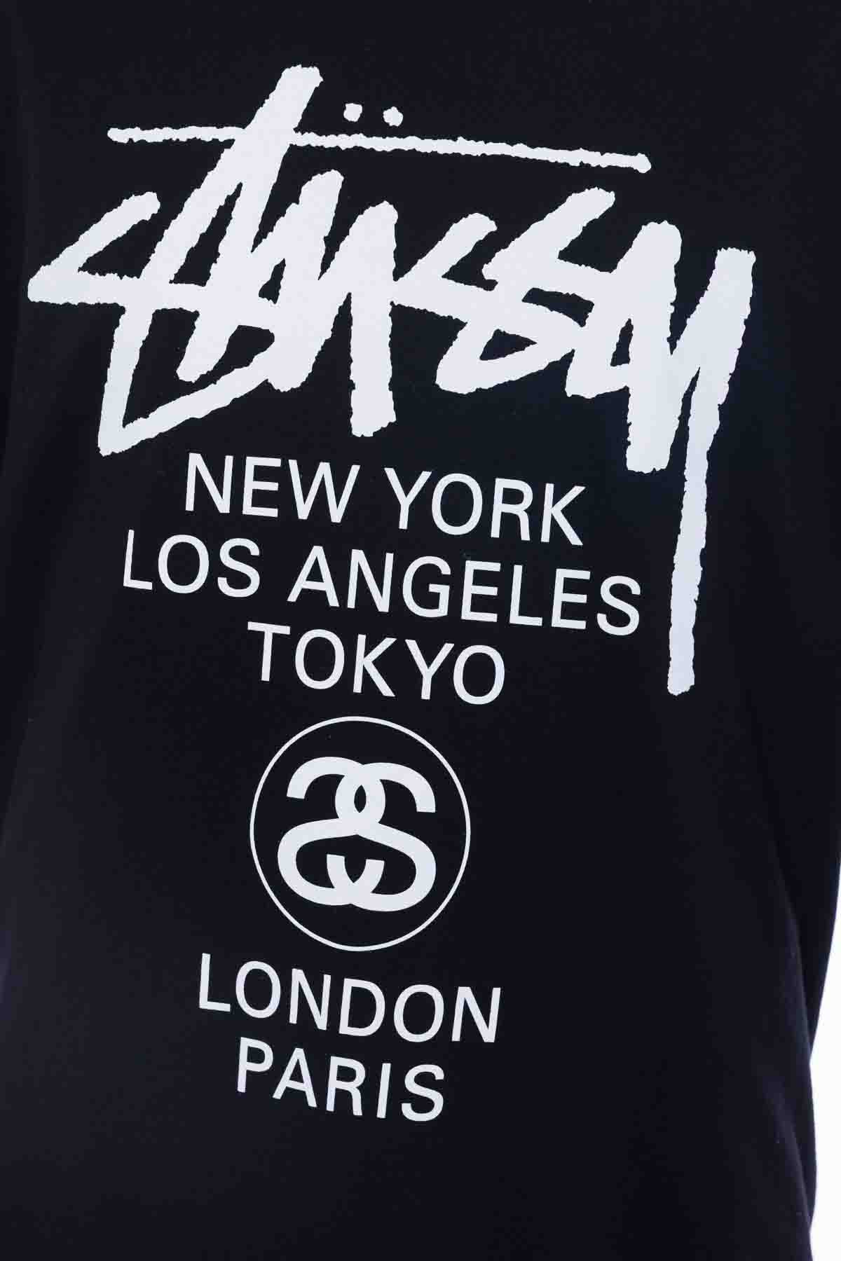 Stüssy World Tour Tee Black