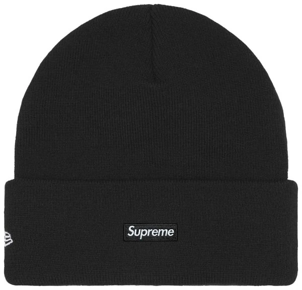  Supreme New Era Old English Beanie 'Black