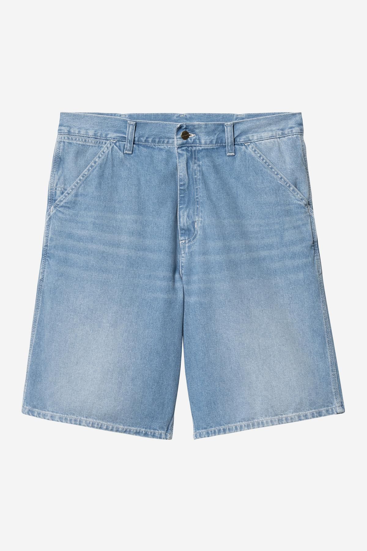 Single Knee Short - DENIM