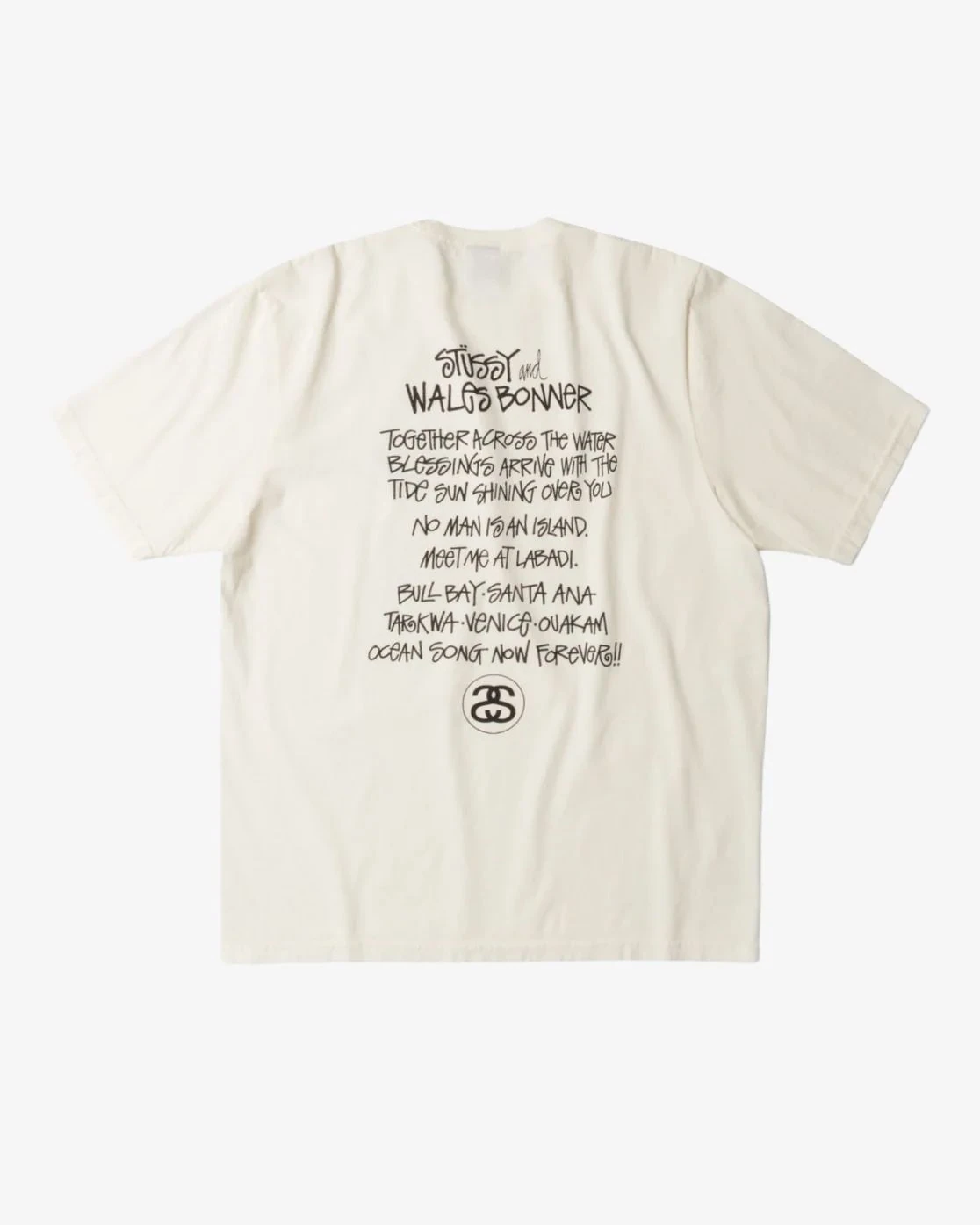 Men's Wales Bonner Ocean Song Tee Ivory