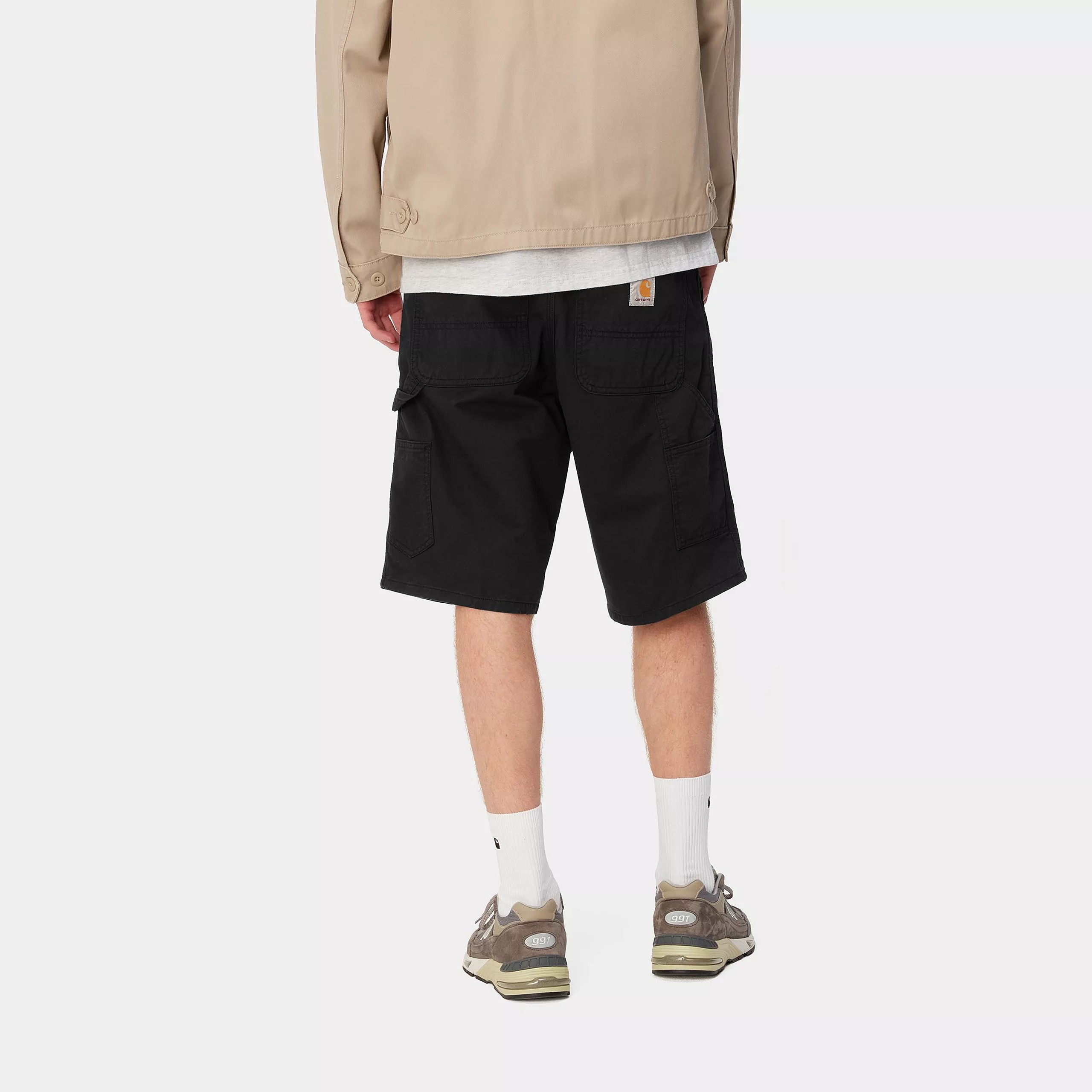 Single Knee Short - SIYAH