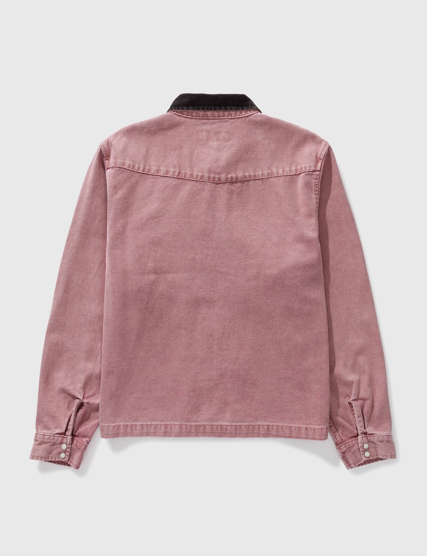 Washed Canvas Work Shirt Jacket