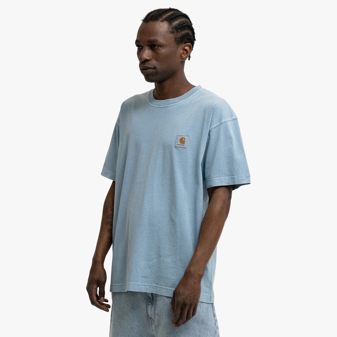 Carhartt WIP Nelson Tee Clay Blue