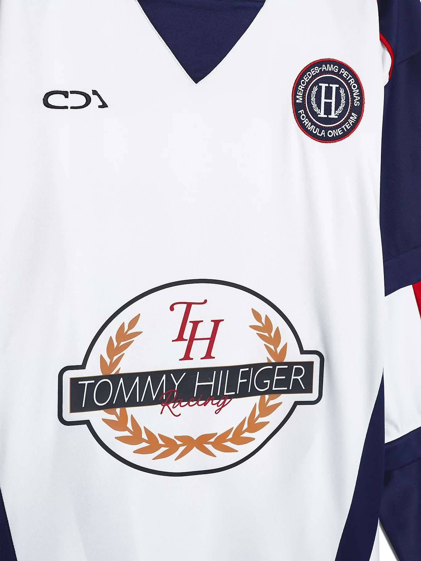 Tommy x Mercedes F1 x CR Back Graphic Hockey Jersey