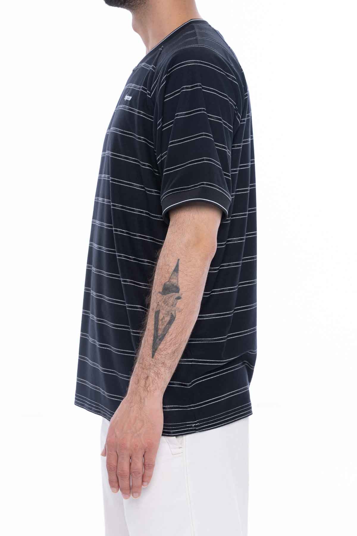 Supreme Umbro Stripe Soccer Jersey Black