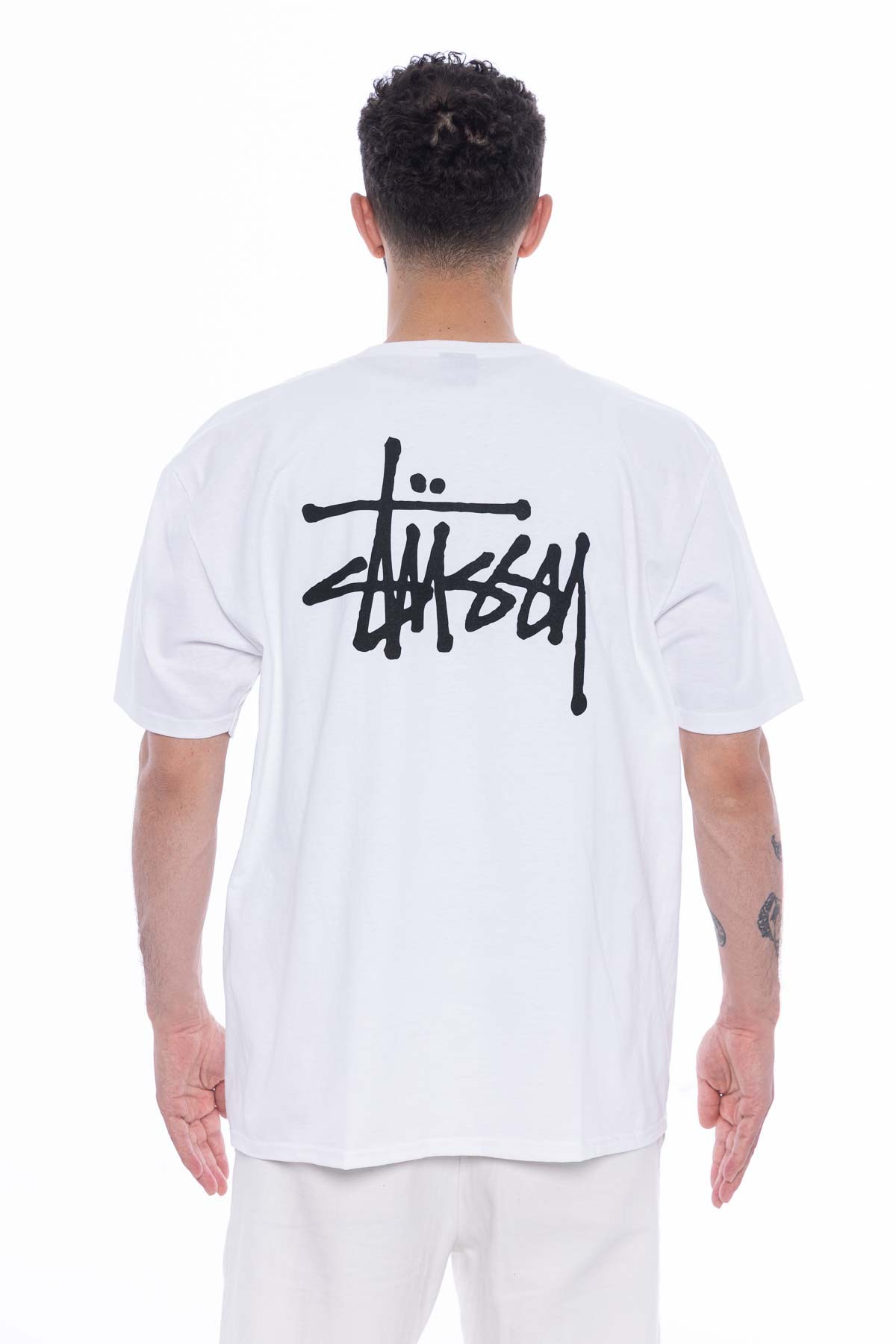 Stüssy Basic Tee White