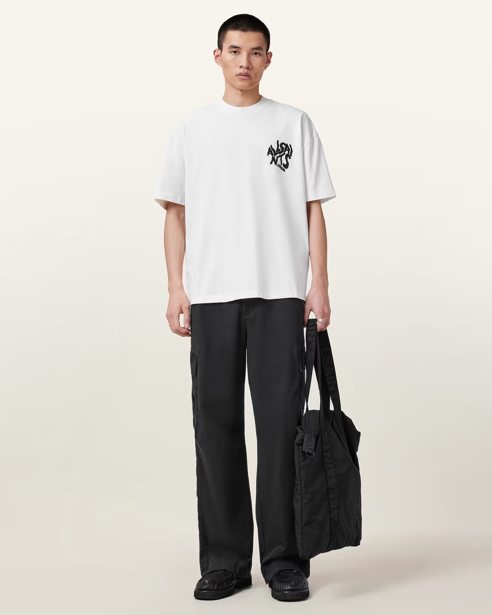 Orlando Logo Print Oversized T-Shirt