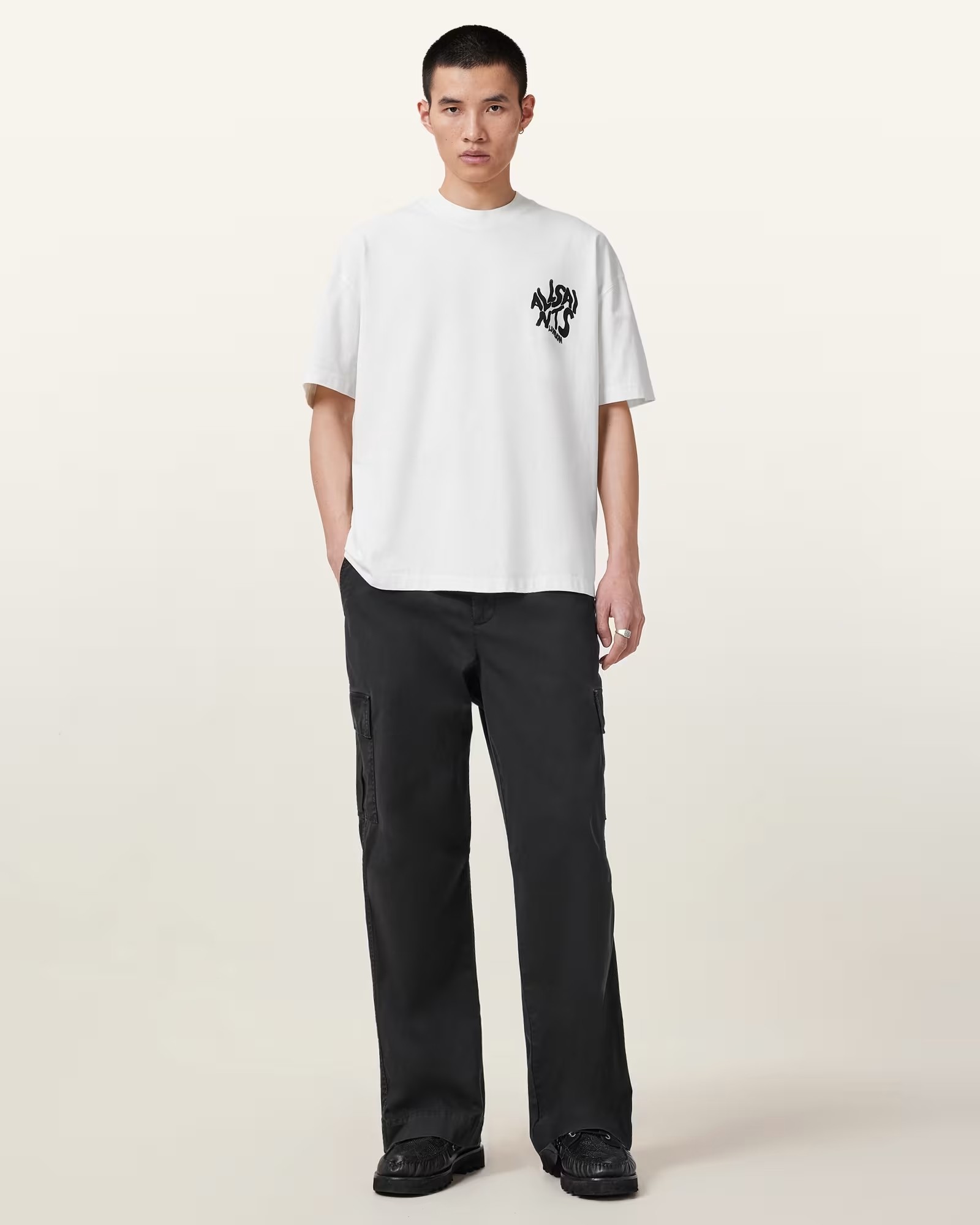 Orlando Logo Print Oversized T-Shirt