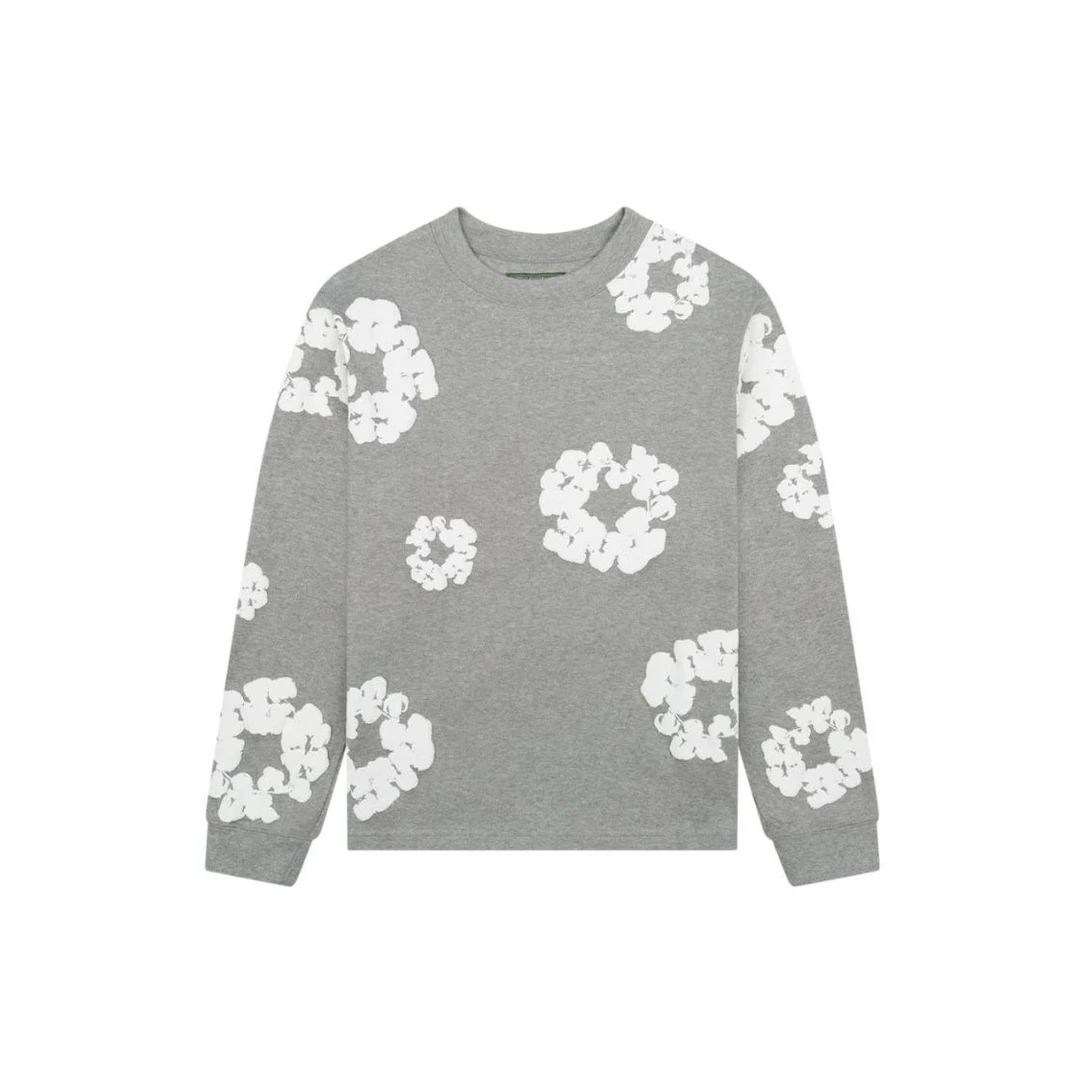 Denim Tears wreath long sleeve T-shirt