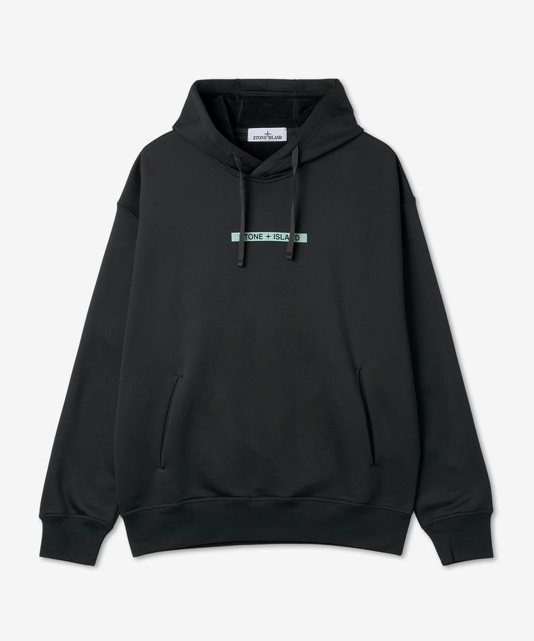 Stone Island Black Hoodie