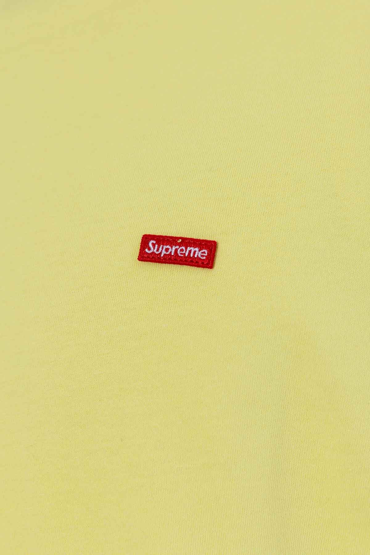 Suprem Small Box Logo Yellow Tee