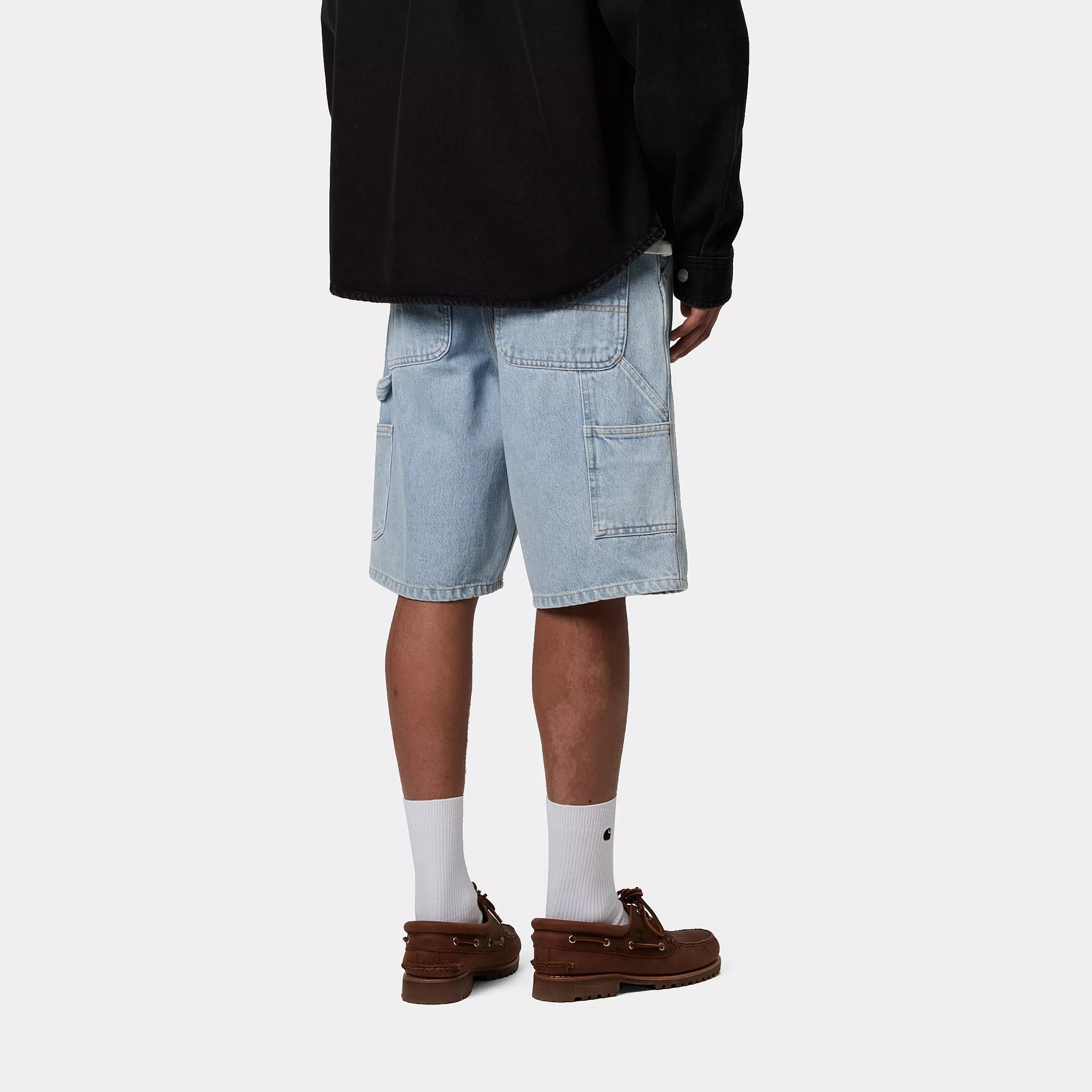 Single Knee Short - DENIM