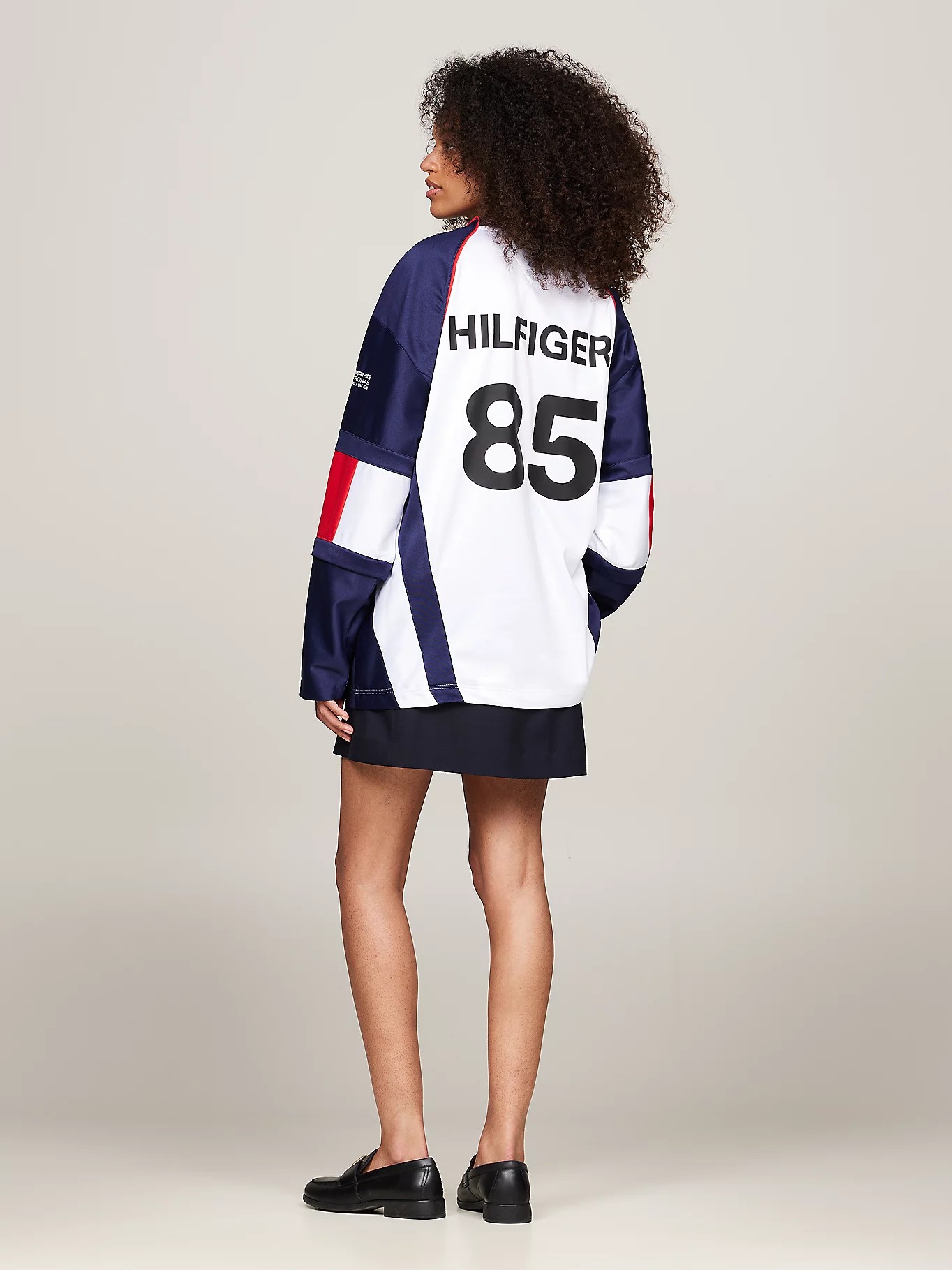 Tommy x Mercedes F1 x CR Back Graphic Hockey Jersey
