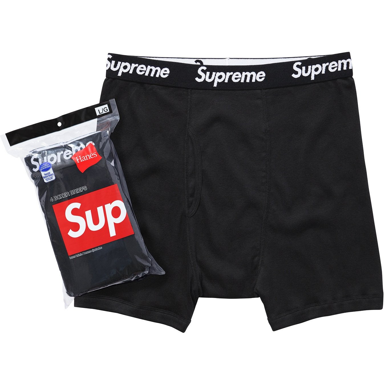 Hanes Boxer Briefs (4 Pack)