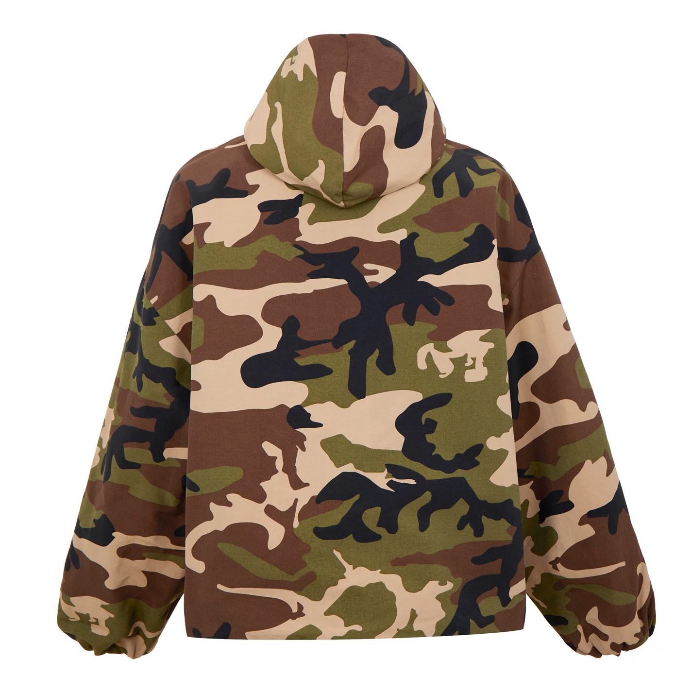 Military Nylon Hooded Anorak
