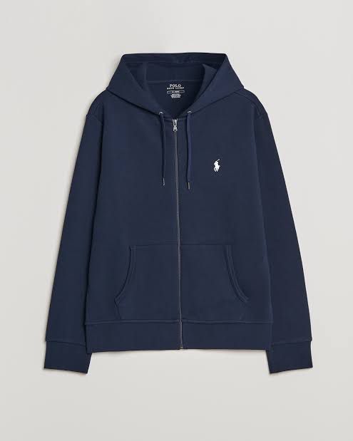 PRL Tech Performance Full Zip Navy