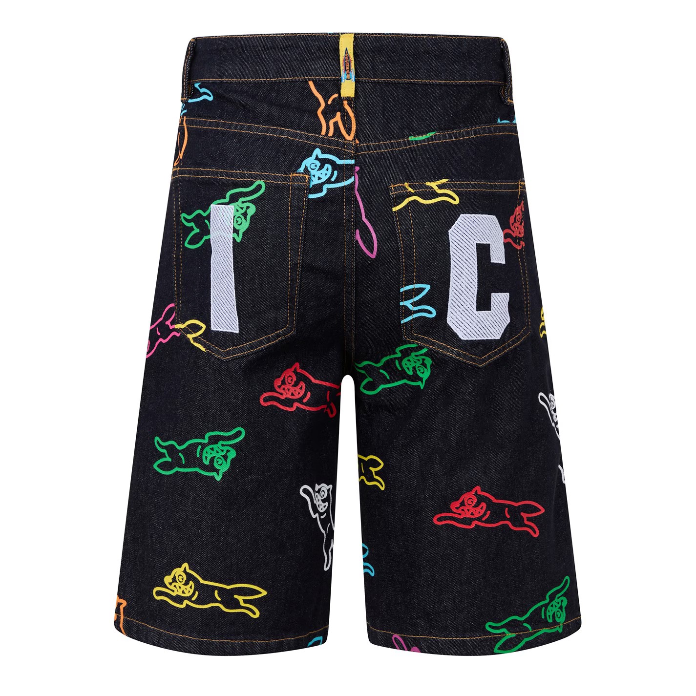 Aop Denim Shorts