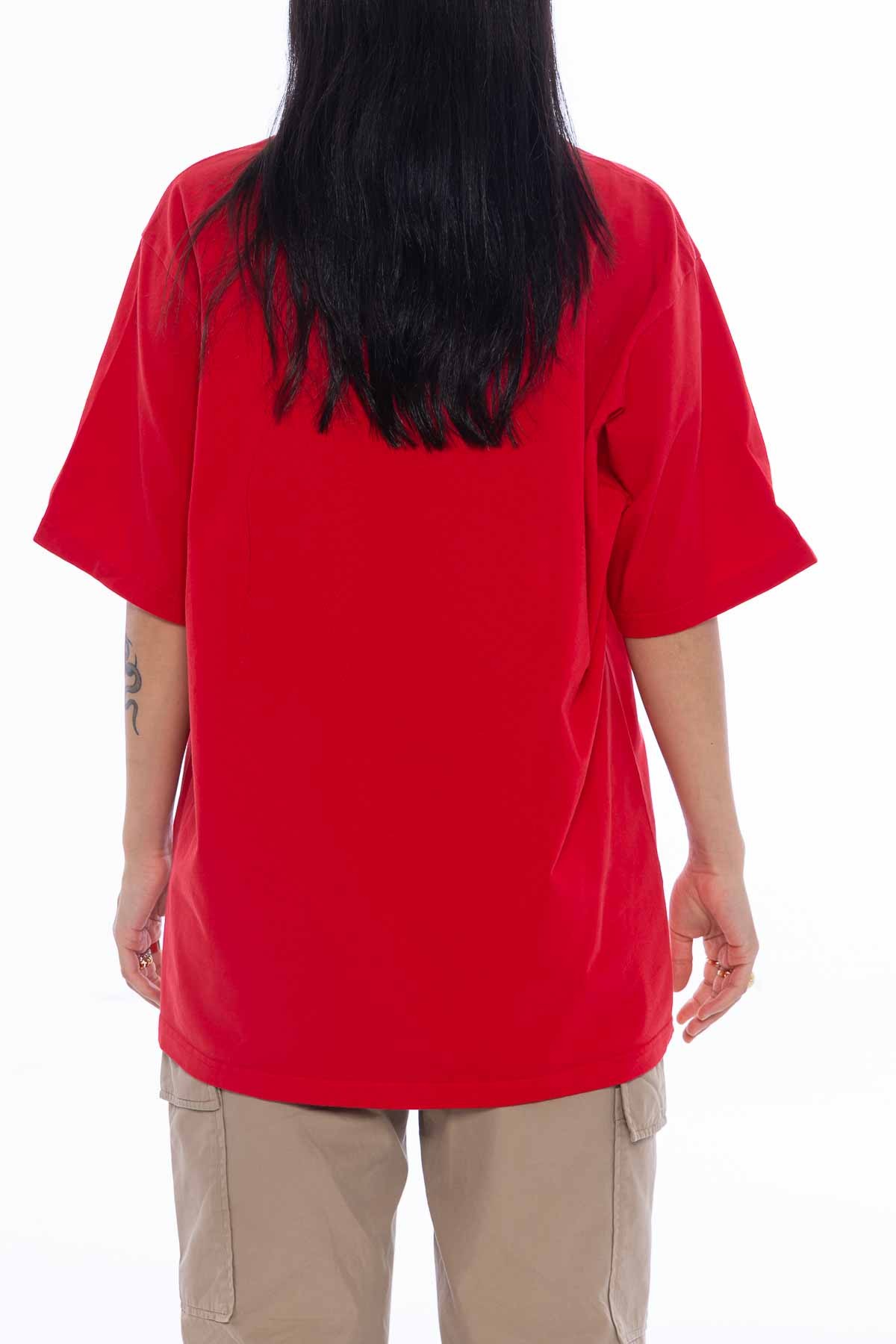Suprem Small Box Logo Red Tee