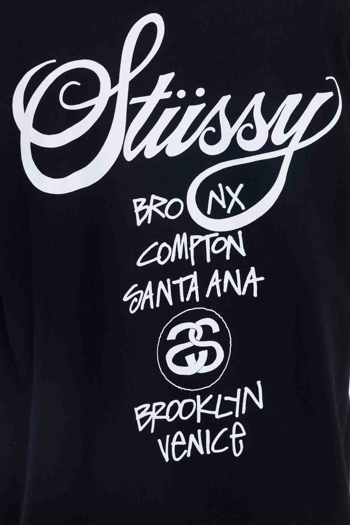 Stüssy World Tour Tee Black