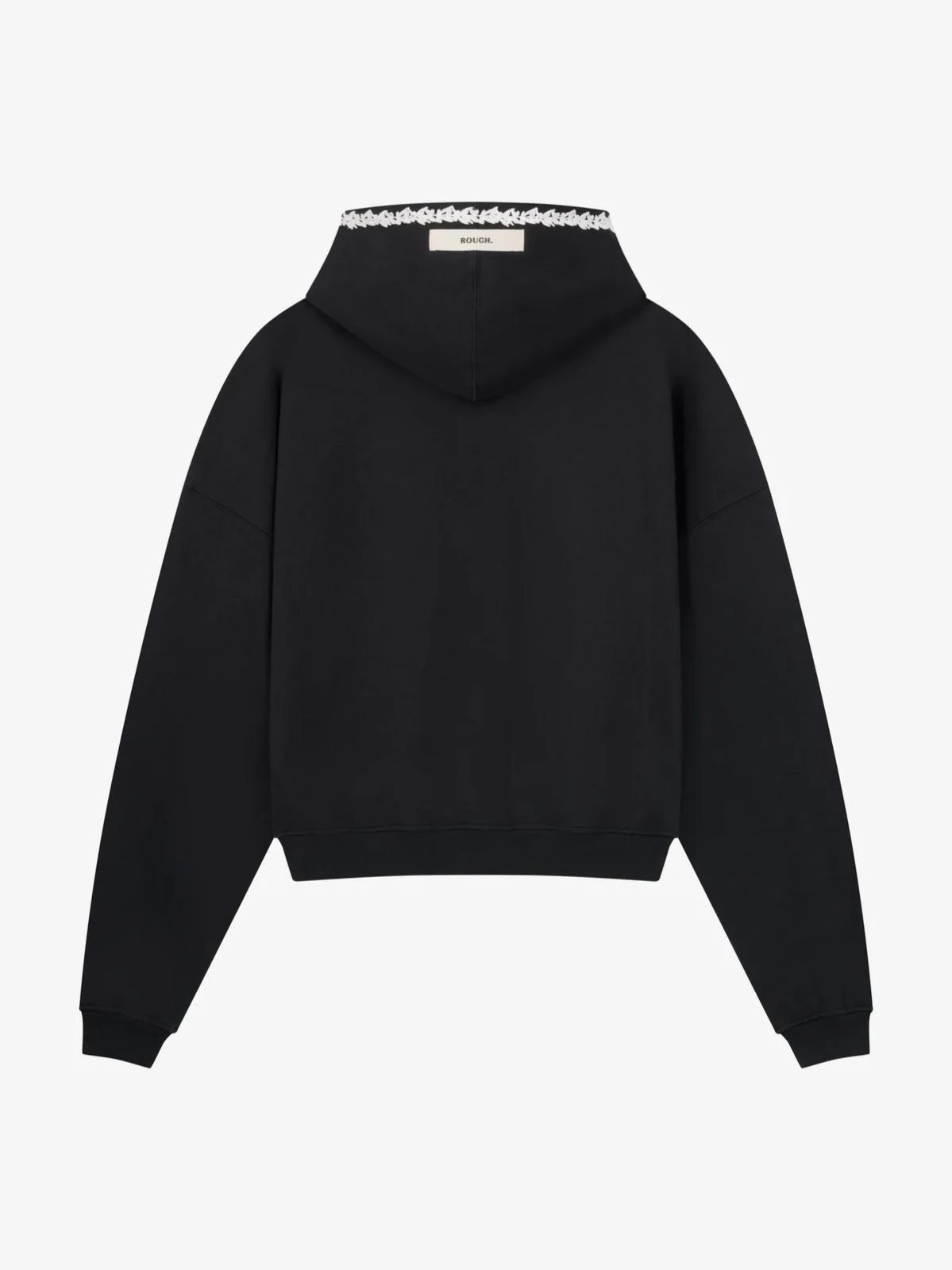 EMBROIDERED HOOD HOODIE