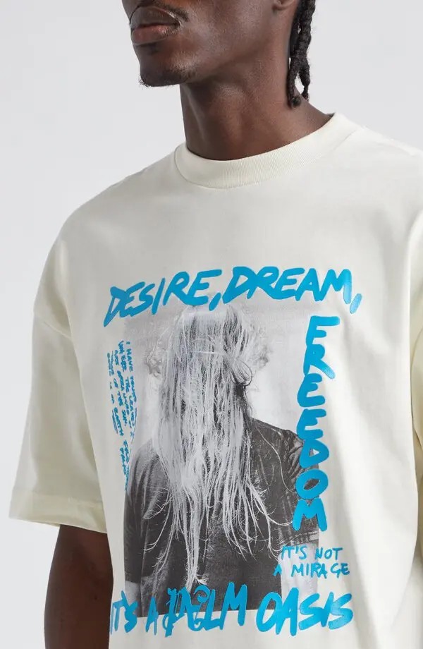 Palm Oasis Graphic T-Shirt