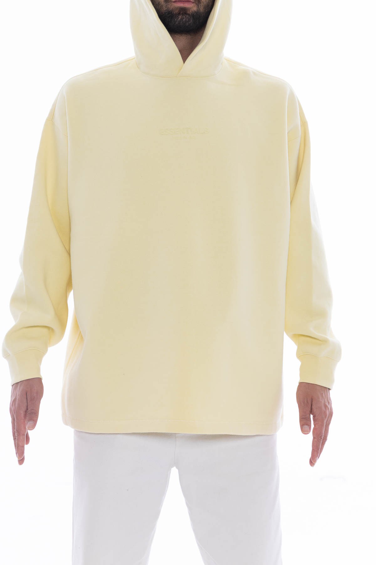 Fear of God Essentials Yellow Relaxed Hoodie