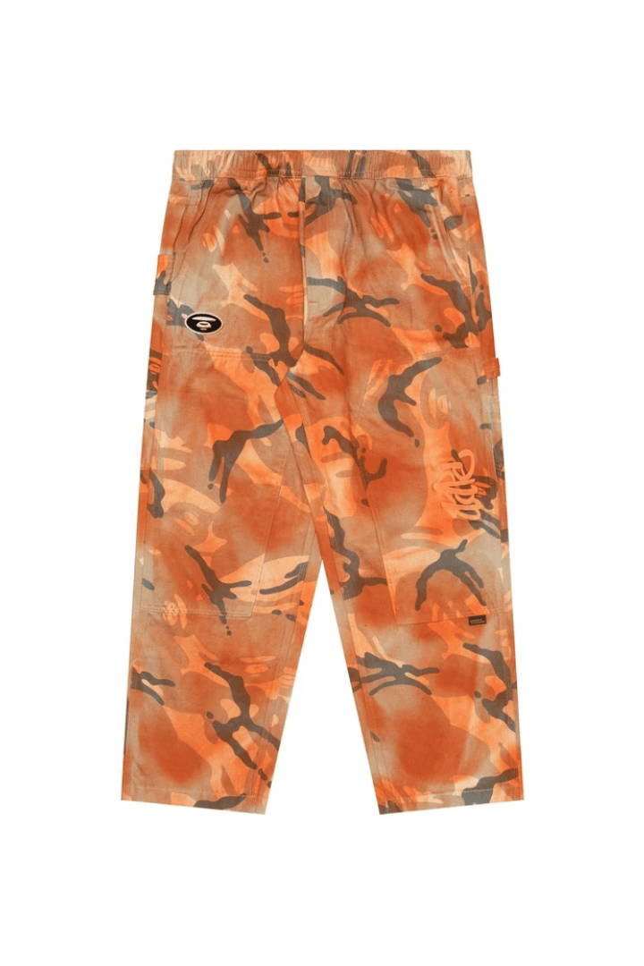 Wide Leg Camo Jeans