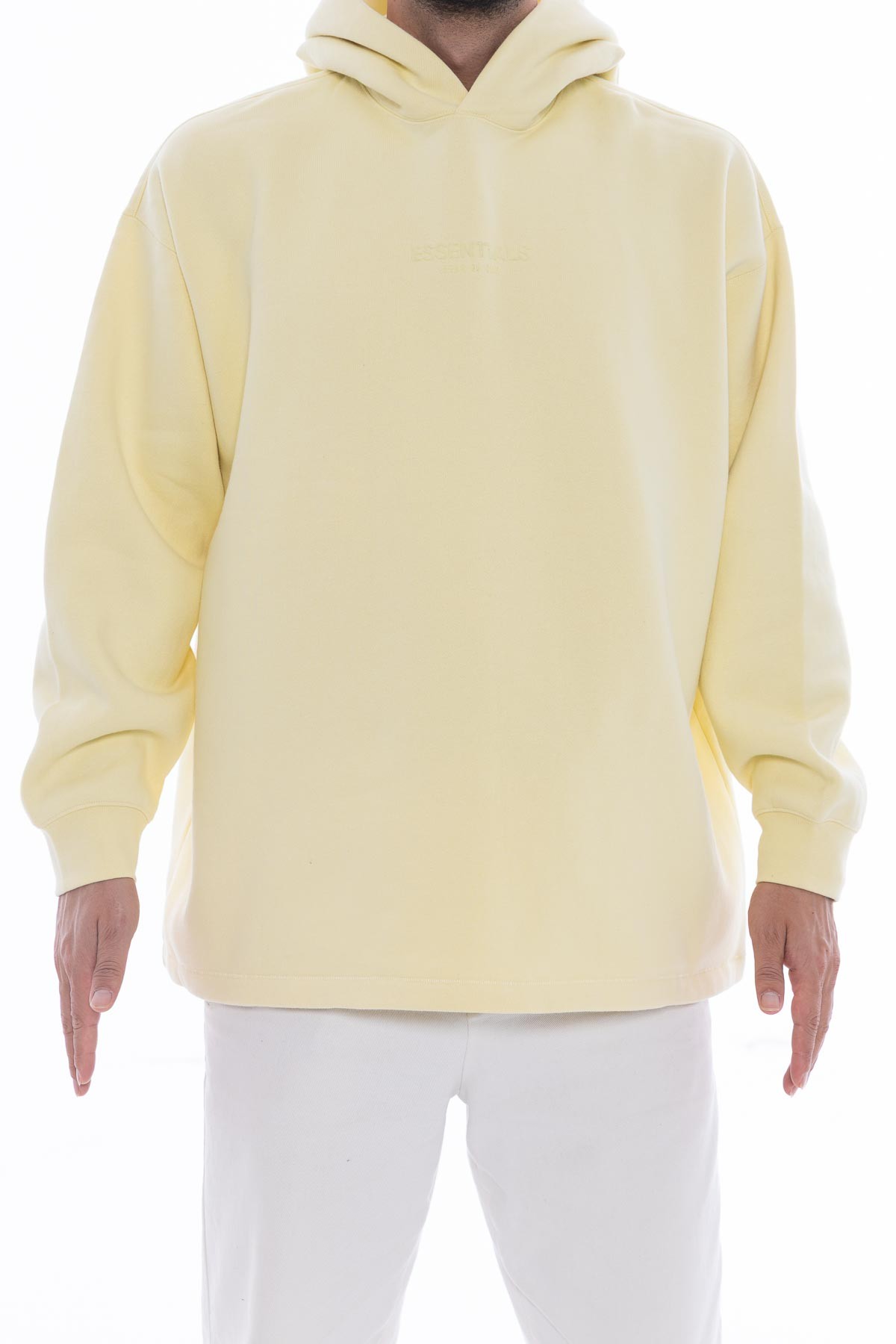 Fear of God Essentials Yellow Relaxed Hoodie