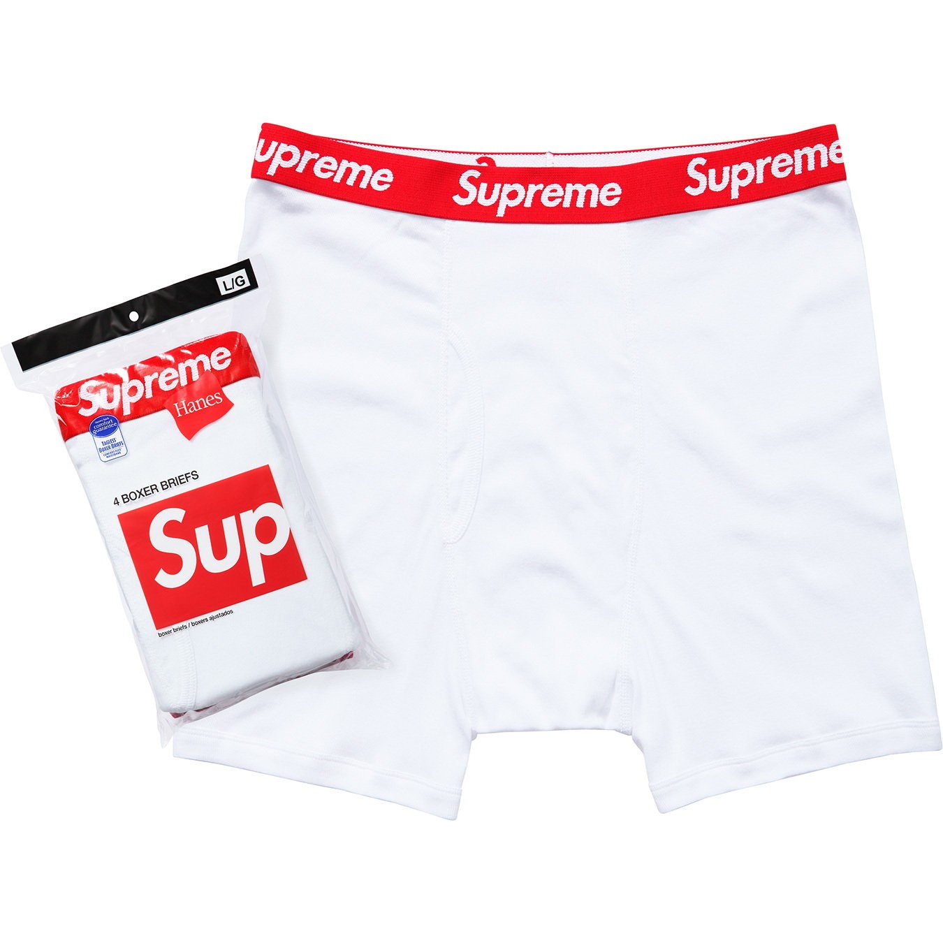 Hanes Boxer Briefs (4 Pack)