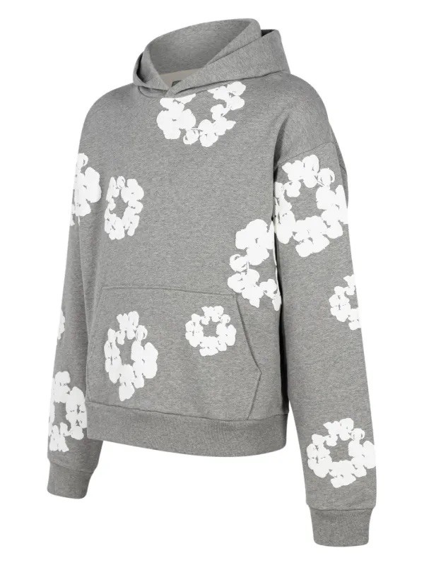 DENIM TEARS Printed "Cotton Wreath" hoodie
